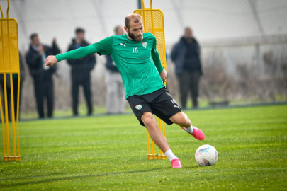 Bursaspor pazar günü çift idman yaptı