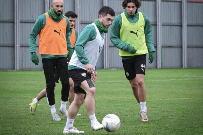 Bursaspor, Düzcespor maçı hazırlıklarına başladı