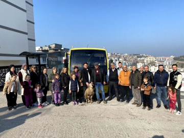 Yeni otobüs seferi başlayınca muhtar koç kesti